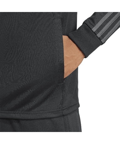 adidas(アディダス)の「アディダス adidas セレーノ AEROREADY カット スリーストライプス トラックスーツ ジャージ上下(ジャージ・メンズ・ブラック×グレー/ブラック・LL/3L/S/M/L)」の13枚目の写真