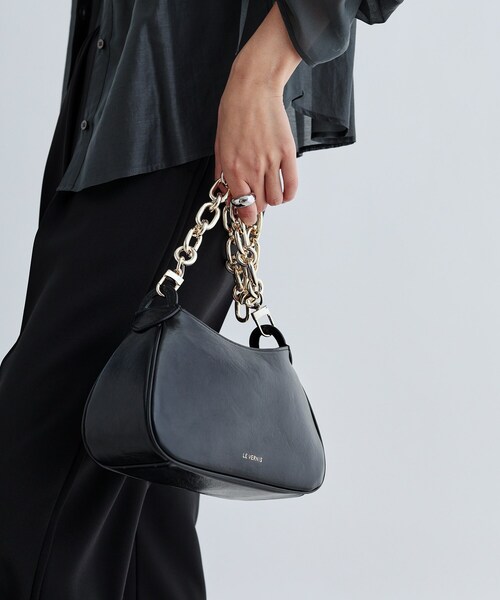 GALLEST(ギャレスト)の「【LE VERNIS】アーチハンドルバッグ(ハンドバッグ・レディース・ブラック/アイボリー・00)」の5枚目の写真