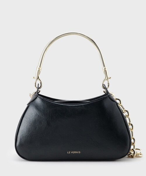 GALLEST(ギャレスト)の「【LE VERNIS】アーチハンドルバッグ(ハンドバッグ・レディース・ブラック/アイボリー・00)」の16枚目の写真