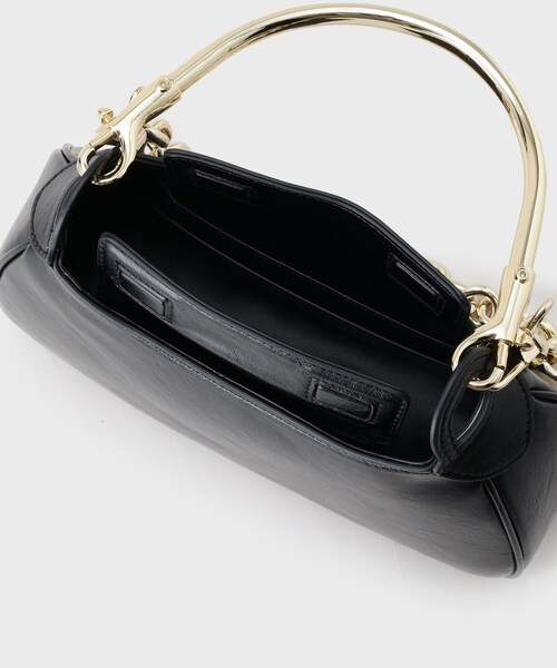GALLEST(ギャレスト)の「【LE VERNIS】アーチハンドルバッグ(ハンドバッグ・レディース・ブラック/アイボリー・00)」の17枚目の写真