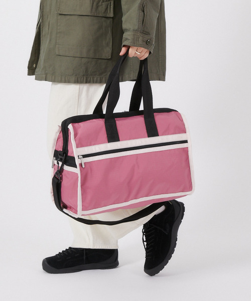 LeSportsac（レスポートサック）の「DELUXE MED WEEKENDER モーヴ