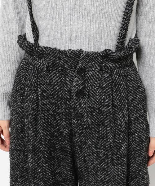 Another Edition（アナザーエディション）の「ツイードタックパンツ/ AEFC TWD TUCK PT◆（その他パンツ・レディース・ブラック/ダークグレー・MEDIUM/SMALL）」の7枚目の写真