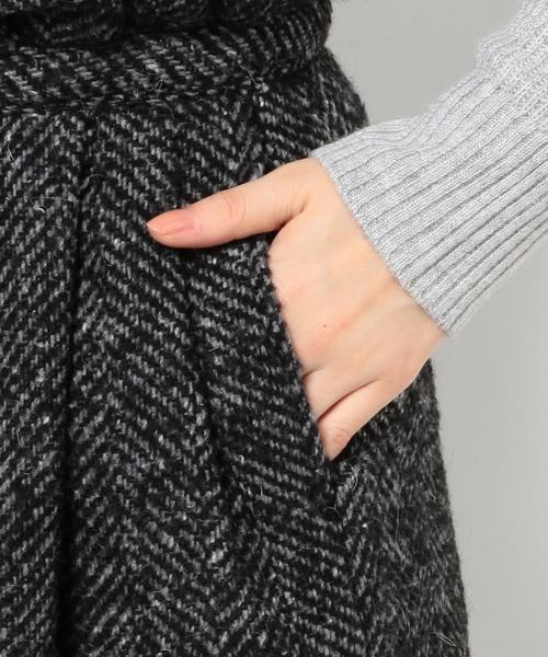 Another Edition（アナザーエディション）の「ツイードタックパンツ/ AEFC TWD TUCK PT◆（その他パンツ・レディース・ブラック/ダークグレー・MEDIUM/SMALL）」の8枚目の写真