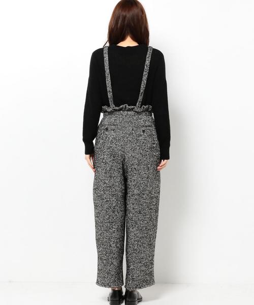 Another Edition（アナザーエディション）の「ツイードタックパンツ/ AEFC TWD TUCK PT◆（その他パンツ・レディース・ブラック/ダークグレー・MEDIUM/SMALL）」の15枚目の写真