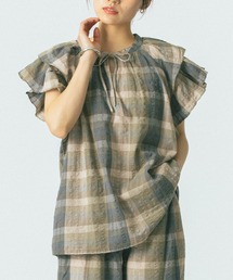 【WEB・一部店舗限定】SUCKER FRILL BLOUSE