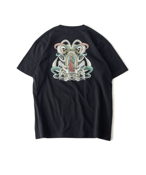 Subciety(サブサエティ)の「Nouveau TEE(Tシャツ/カットソー・メンズ・サンドベージュ/ホワイト/ブラック・SMALL/MEDIUM/LARGE/X-LARGE/XX-LARGE)」の20枚目の写真