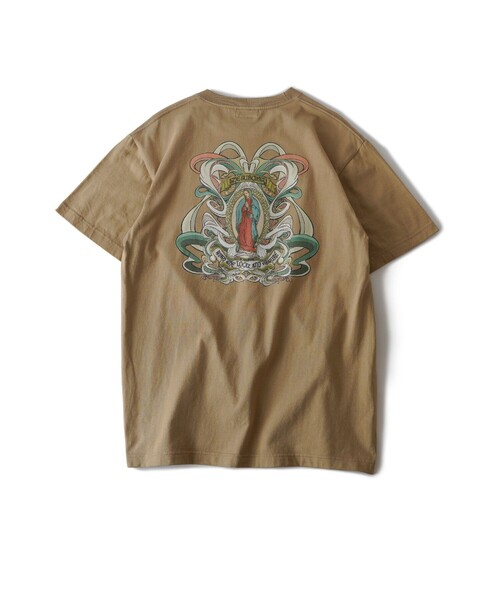 Subciety(サブサエティ)の「Nouveau TEE(Tシャツ/カットソー・メンズ・サンドベージュ/ホワイト/ブラック・SMALL/MEDIUM/LARGE/X-LARGE/XX-LARGE)」の17枚目の写真