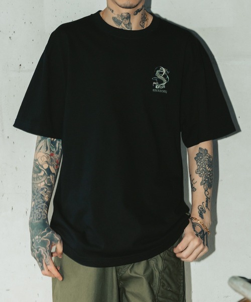 Subciety(サブサエティ)の「Nouveau TEE(Tシャツ/カットソー・メンズ・サンドベージュ/ホワイト/ブラック・SMALL/MEDIUM/LARGE/X-LARGE/XX-LARGE)」の14枚目の写真