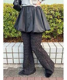 WC | 【EC限定カラーあり★】クリンクルフレアパンツ(その他パンツ)