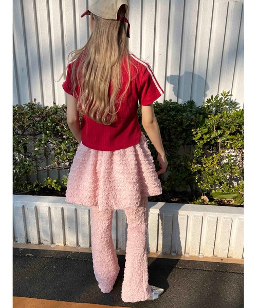 WC（ダブル シー）の「【EC限定カラーあり★】クリンクルフレアパンツ（その他パンツ・レディース・ピンク/ブラック/サックスブルー・FREE）」の15枚目の写真