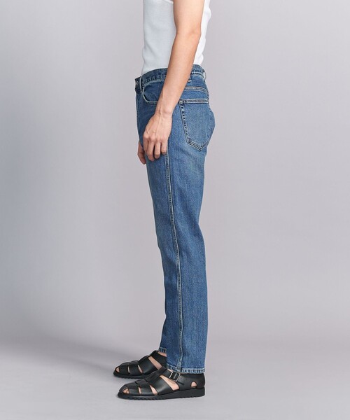 L∞Plus 5ポケット シェービング デニムパンツ（デニムパンツ