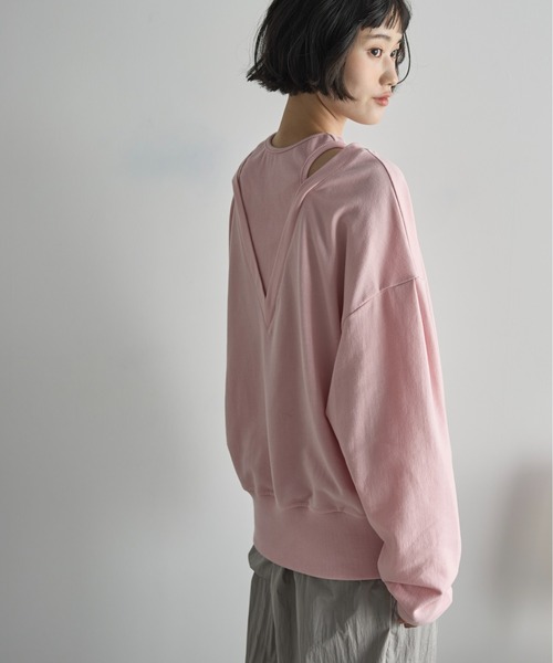 THE YOn（ザヨン）の「フェイクレイヤードライトオンスミニ裏毛プル