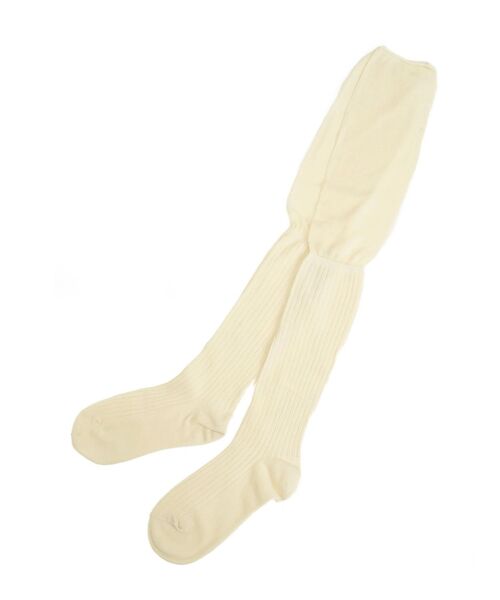 EMODA(エモダ)の「シアースイッチングハイソックス(ソックス/靴下・レディース・アイボリー/グレー・FREE)」の15枚目の写真