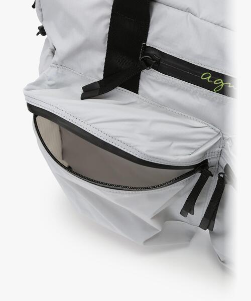 agnes b.（アニエスベー）の「【Outlet】【ユニセックス】  ボストンバッグ (YAH03－04)（ボストンバッグ・レディース・グレー系その他・FREE）」の7枚目の写真