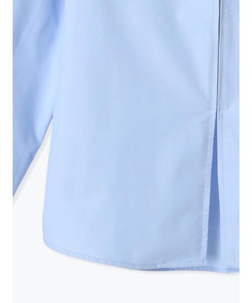 Te chichi TERRASSE(テチチテラス)の「ジップアップシャツ《2025spring catalog item》(シャツ/ブラウス・レディース・オフホワイト/サックスブルー/ピンク・F)」の14枚目の写真