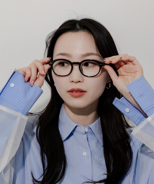 セール】オーバルフレームダテメガネ（メガネ）｜SMELLY（スメリー）の