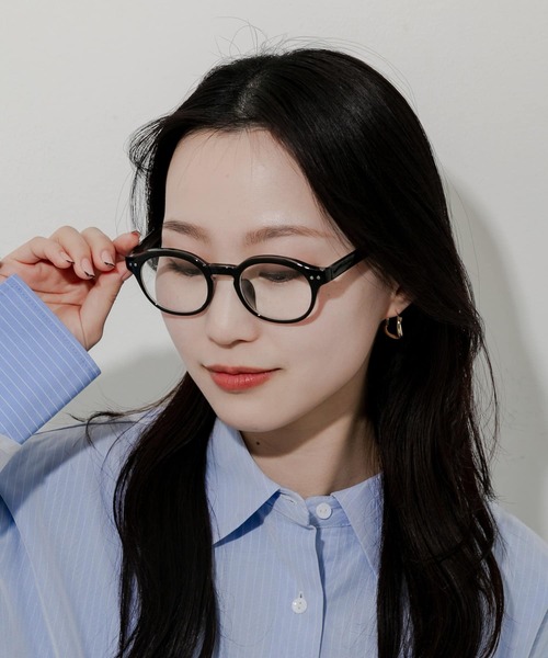 セール】オーバルフレームダテメガネ（メガネ）｜SMELLY（スメリー）の