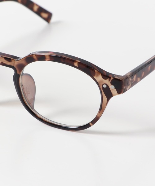 SMELLY（スメリー）の「オーバルフレームダテメガネ（メガネ・レディース・ブラウン系その他/ブラック・-）」の15枚目の写真