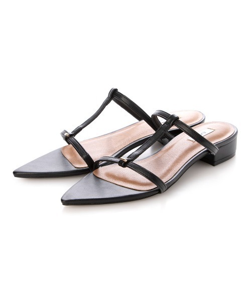 EVOL（イーボル）の「【軽量・柔らかい】Tストラップミュールサンダル IY5729（サンダル・レディース・ボルドー/シルバー/ブラック/アイボリー・XS/S/M/L/LL）」の5枚目の写真