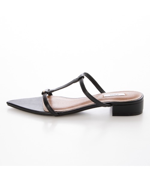 EVOL（イーボル）の「【軽量・柔らかい】Tストラップミュールサンダル IY5729（サンダル・レディース・ボルドー/シルバー/ブラック/アイボリー・XS/S/M/L/LL）」の6枚目の写真