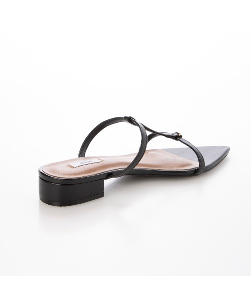 EVOL（イーボル）の「【軽量・柔らかい】Tストラップミュールサンダル IY5729（サンダル・レディース・ボルドー/シルバー/ブラック/アイボリー・XS/S/M/L/LL）」の7枚目の写真