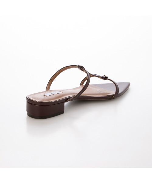 EVOL（イーボル）の「【軽量・柔らかい】Tストラップミュールサンダル IY5729（サンダル・レディース・ボルドー/シルバー/ブラック/アイボリー・XS/S/M/L/LL）」の12枚目の写真