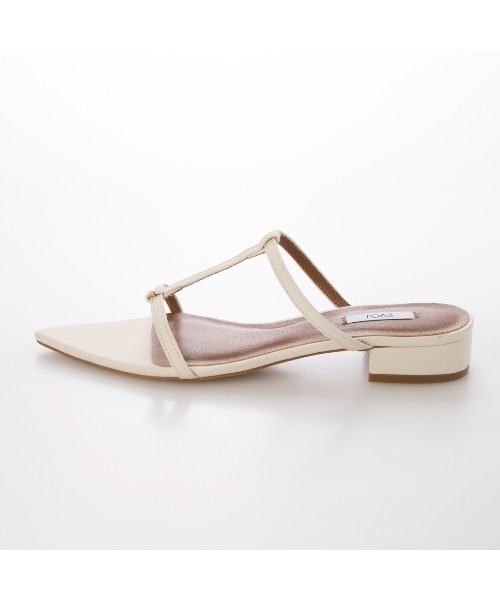 EVOL（イーボル）の「【軽量・柔らかい】Tストラップミュールサンダル IY5729（サンダル・レディース・ボルドー/シルバー/ブラック/アイボリー・XS/S/M/L/LL）」の16枚目の写真