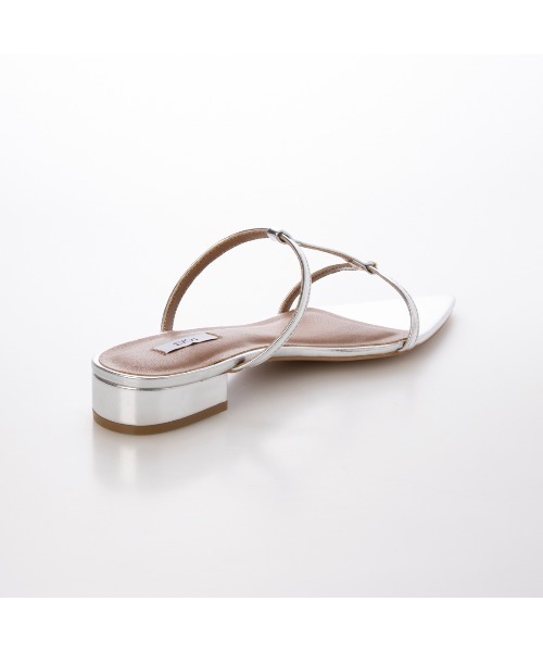 EVOL（イーボル）の「【軽量・柔らかい】Tストラップミュールサンダル IY5729（サンダル・レディース・ボルドー/シルバー/ブラック/アイボリー・XS/S/M/L/LL）」の22枚目の写真