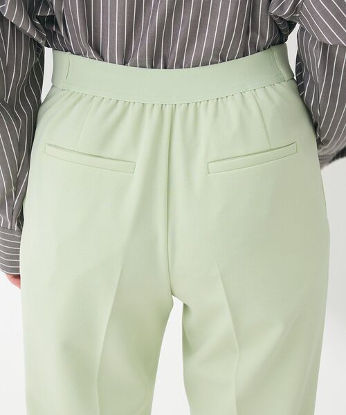Green　Parks（グリーンパークス）の「きれいシルエットパンツ(テーパード)（スラックス・レディース・ホワイト系その他2/ブルー/ミント/ダークネイビー・M/L/S）」の10枚目の写真