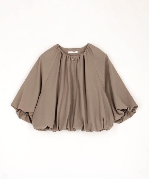 NICOLE white（ニコルホワイト）の「バルーンスカート（スカート・レディース・モカ/ブラック/オフホワイト・FREE）」の12枚目の写真