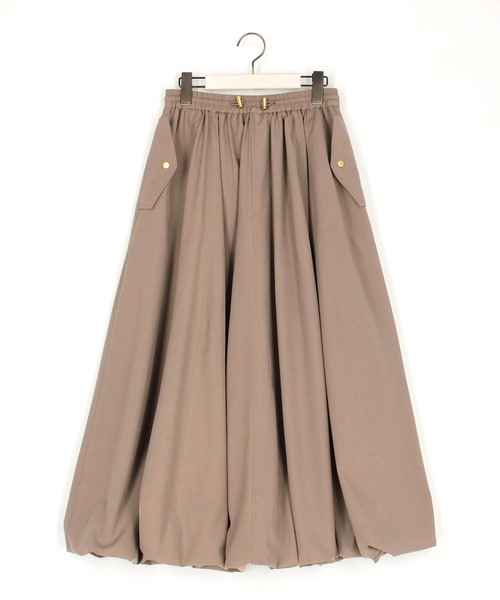 NICOLE white（ニコルホワイト）の「バルーンスカート（スカート・レディース・モカ/ブラック/オフホワイト・FREE）」の13枚目の写真