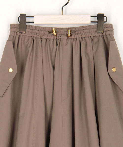 NICOLE white（ニコルホワイト）の「バルーンスカート（スカート・レディース・モカ/ブラック/オフホワイト・FREE）」の21枚目の写真