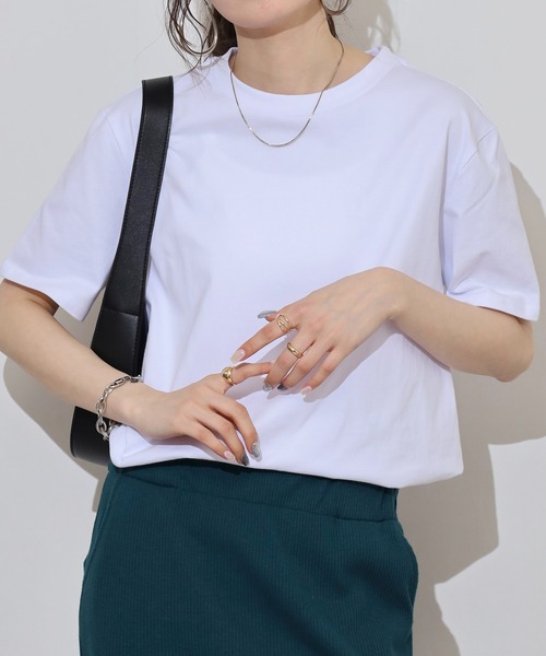Arinomama(アリノママ)の「バックプリントTシャツ(Tシャツ/カットソー・レディース・オレンジ/ブルー/ホワイト/ブラック・FREE)」の5枚目の写真
