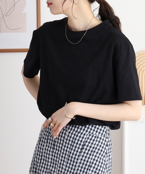 Arinomama(アリノママ)の「バックプリントTシャツ(Tシャツ/カットソー・レディース・オレンジ/ブルー/ホワイト/ブラック・FREE)」の11枚目の写真