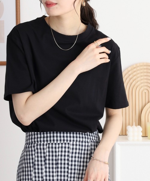 Arinomama(アリノママ)の「バックプリントTシャツ(Tシャツ/カットソー・レディース・オレンジ/ブルー/ホワイト/ブラック・FREE)」の12枚目の写真