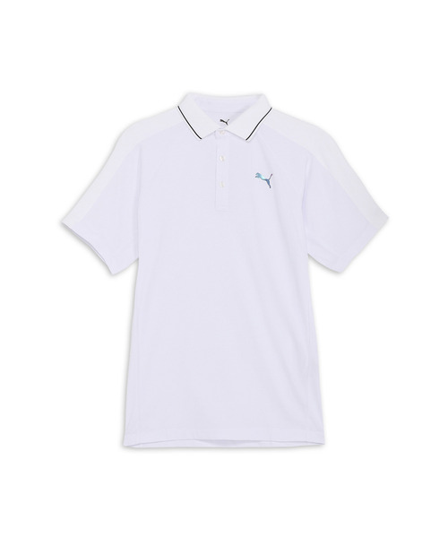 ゴルフ用I'M COACHING ポロシャツ 白 ポロシャツ KUCHI DESIGN GOLF ホワイト | ポロシャツ | KUCHI