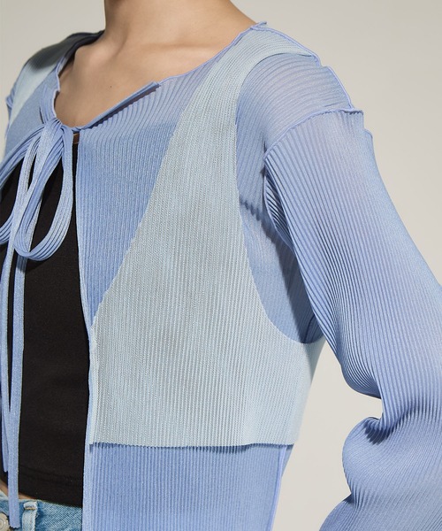kotohayokozawa コトハヨコザワ シアーカーディガン kotohayokozawa/コトハヨコザワ】《STUDIOUS別注》SHEER