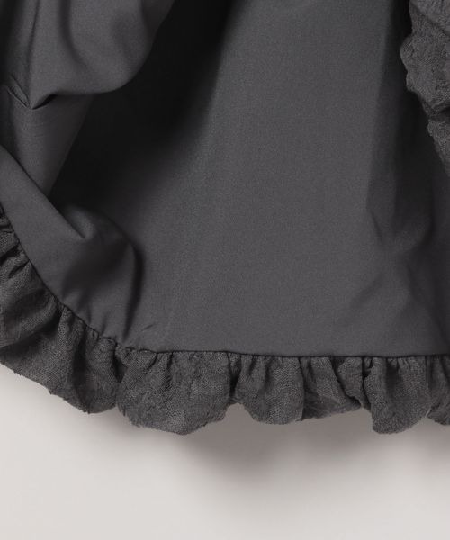 JEANASIS（ジーナシス）の「カシュクールバルーンタイワンピース/328176（ワンピース・レディース・チャコールグレー/ホワイト・FREE）」の10枚目の写真