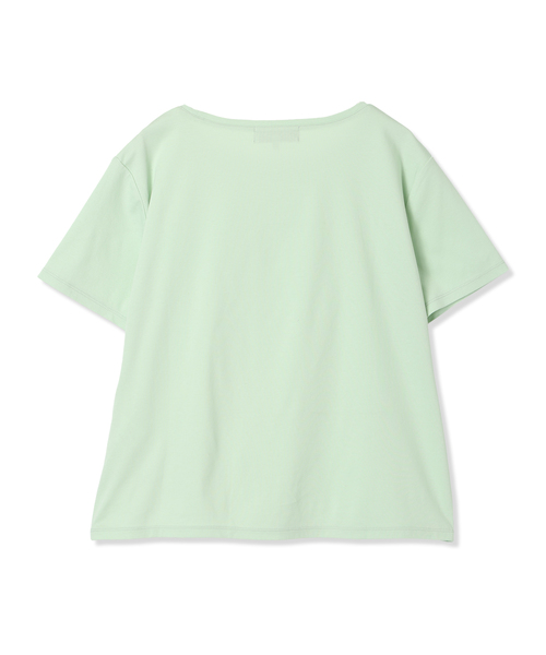 LE SOUK HOLIDAY(ルスークホリデー)の「【接触冷感】ラインストーンTシャツ(Tシャツ/カットソー・レディース・ブラック/オフホワイト/レッド/グリーン・M/L)」の20枚目の写真