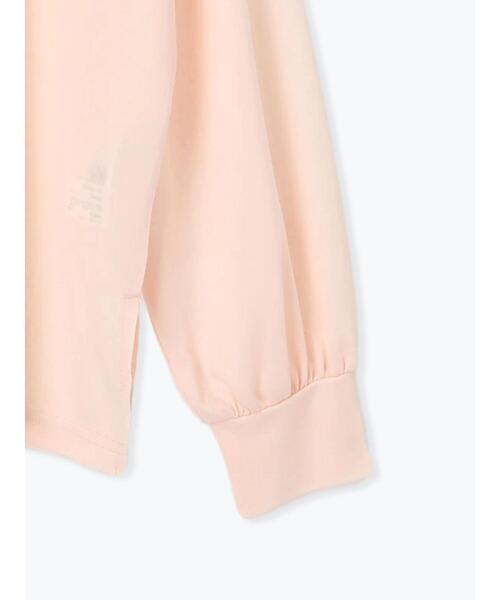 Samansa Mos2 blue（サマンサモスモスブルー）の「シアースラブ刺繍プリントロンT（Tシャツ/カットソー・レディース・オフホワイト/ピンク/イエロー・F）」の19枚目の写真