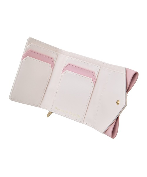 バイカラーベルトリボンミニウォレット｜ファッション通販の