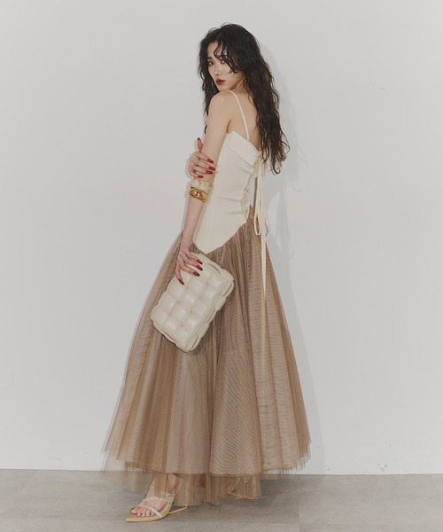 ワンピース Classical tulle dress Chris TROIS. Chris TROIS. ワンピース Classical tulle dress : ZOZOTOWN