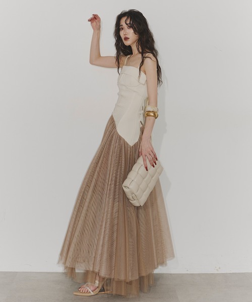 Classical tulle dress（ワンピース）｜Chris TROIS.（クリス