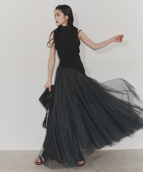 定価以下！　Classical tulle dress Chris TROIS Classical tulle dress（ワンピース）｜Chris TROIS.（クリス