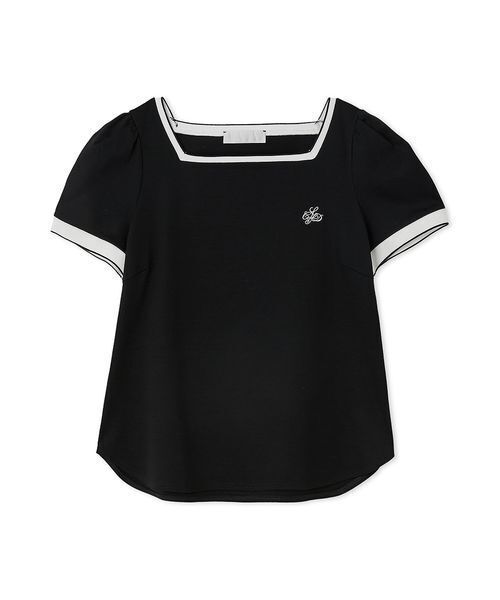 CELFORD（セルフォード）の「カリグラフィ刺繍Tシャツ（Tシャツ/カットソー・レディース・ライトベージュ/ブラック/オフホワイト・FREE）」の15枚目の写真