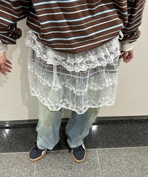 WEGO | WEGO/レースリボンラップスカート(スカート)