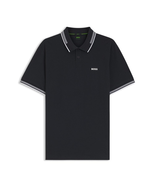 BOSS(ボス)の「ブランドロゴ スリムフィットポロシャツ(ポロシャツ・メンズ・ホワイト/ダークブルー/ブラック・L/M/XL/XXL/S/XXXL)」の15枚目の写真