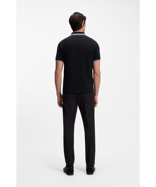 BOSS(ボス)の「ブランドロゴ スリムフィットポロシャツ(ポロシャツ・メンズ・ホワイト/ダークブルー/ブラック・L/M/XL/XXL/S/XXXL)」の10枚目の写真