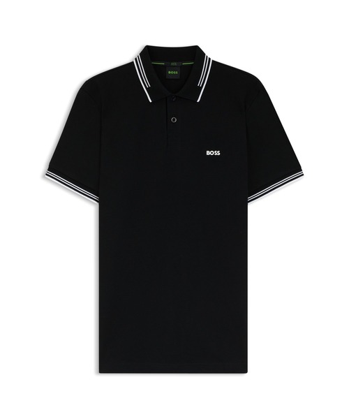 BOSS(ボス)の「ブランドロゴ スリムフィットポロシャツ(ポロシャツ・メンズ・ホワイト/ダークブルー/ブラック・L/M/XL/XXL/S/XXXL)」の11枚目の写真