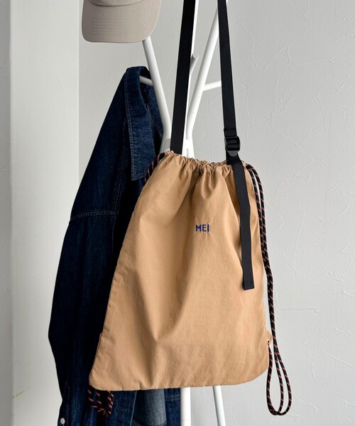 Mei 出品 セール】【MEI/メイ】ショルダー付ナップサック（バックパック